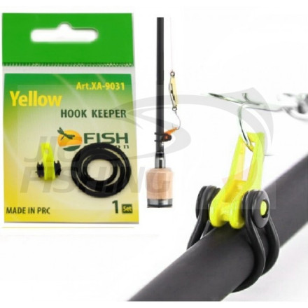 Держатель крючка на удилище Fish Season Hook Keeper Chartreuse