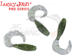 Мягкие приманки Lucky John Pro Series Micro Grub 1'' #PA01