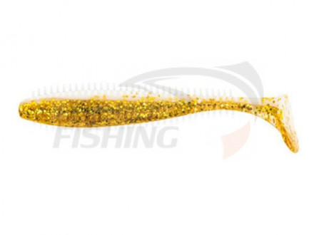 Мягкие приманки Rage Spikey Shad 90mm NLS498 Gold Glitter