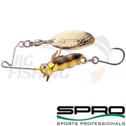 Спиннербейт SPRO Larva Micro Spinnerbait 4cm 7gr #108 Minnow