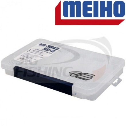 Коробка рыболовная Meiho/Versus VS-3043ND-2 Clear 356x230x50mm