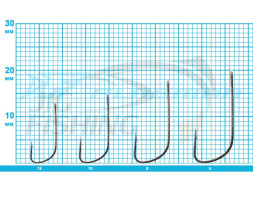 Крючки одинарные Flagman F-78 Single #12 (16 шт/уп)