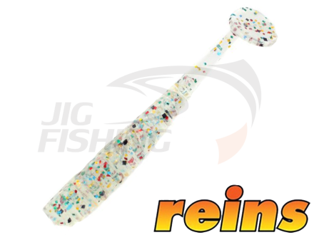 Мягкие приманки Reins Aji Ringer Shad 1.5&quot; #204 UV All Stars