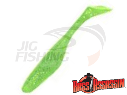 Мягкие приманки Bass Assassin Turbo Shad Walley 4&quot; #WA32452