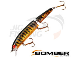 Воблер Bomber Jointed Long A B15J 119F #GPTBRO Gold Prism Orange Belly