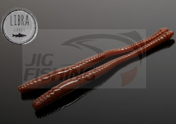 Мягкие приманки Libra Lures Dying Worm 70mm #038 Brown