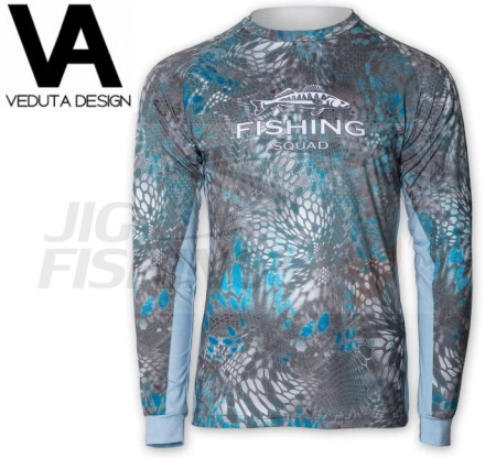 Джерси Veduta Reptile Skin Air Blue UPF50+ 3XL