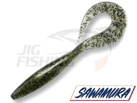 Мягкие приманки Sawamura One&#039;Up Curly 3.5&quot; #046