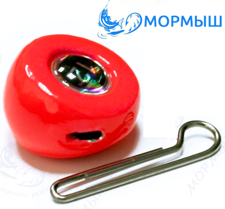 Груз разборный Таблетка Мормыш Red 32гр (5шт/уп)