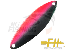 Колеблющаяся блесна Field Hunter Develop Champ 3gr #09 B. Black Pearl Green / Red