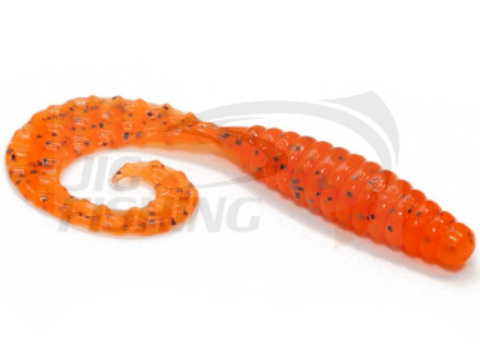 Мягкие приманки Bait Breath Curly Grub 2.5&quot; #Ur20 Orange Seed