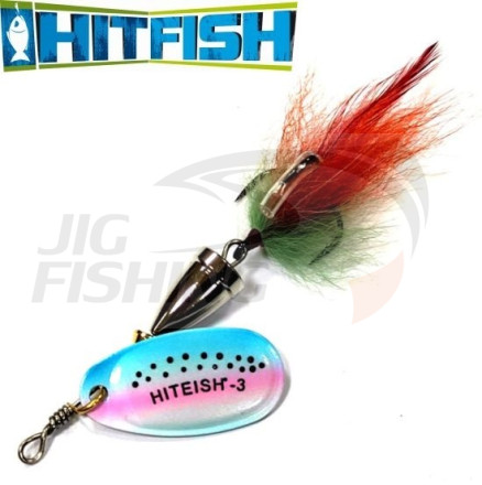 Вращающаяся блесна HitFish Palia Fox #2 6gr 45mm 66