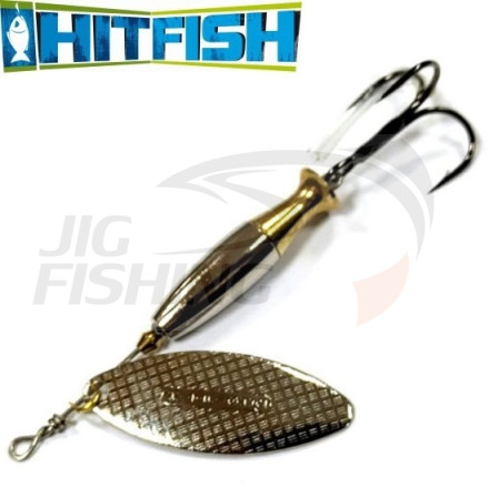 Вращающаяся блесна HitFish Palia Long Heavy #1 8gr 55mm 001