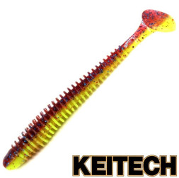 Мягкие приманки Keitech Swing Impact 2.5&quot; #EA15 Grape Chart Red FLK