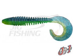 Мягкие приманки Jig It Puller 3.5&quot; #003 Chartreuse blue