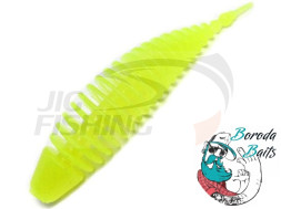 Мягкие приманки Boroda Baits Ayra Trout 2.4&quot; #102 Chartreuse