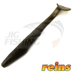 Силиконовые приманки Reins Rockvibe Shiner 4&quot; #002 Green Pumpkin