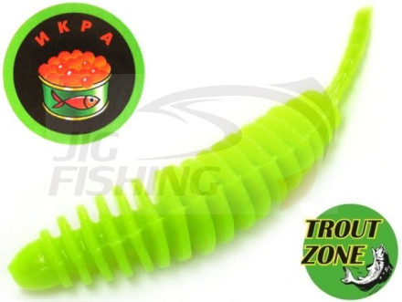 Мягкие приманки Trout Zone Plamp 1.6&quot; Green Chartreuse Egg