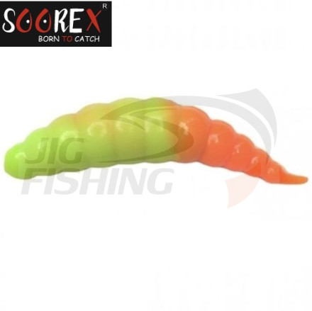 Мягкие приманки Soorex Tad 40mm #136 Chartreuse Orange