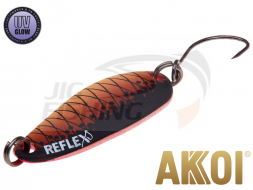 Блесна колеблющаяся Akkoi Reflex Hobo 29mm 2.3gr  #R27