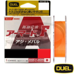 Шнур Duel Armored F Aji Mebaru 150m Orange #0.2 0.08mm 2kg