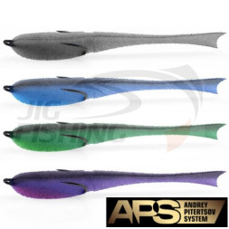 Поролоновые рыбки APS Slim 105мм #SET-1 (4шт/уп)