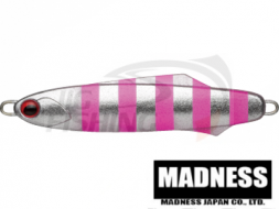 Воблер Madness Shiriten Jig 30S #09  Silver Pink Zebra