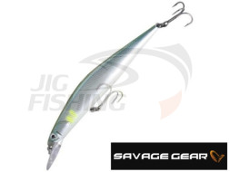 Воблер Savage Gear Prey 89SS Green Silver Ayu