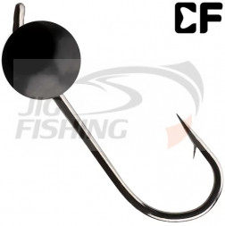 Вольфрамовая джиг-головка CF Black 0.45gr (6шт/уп)