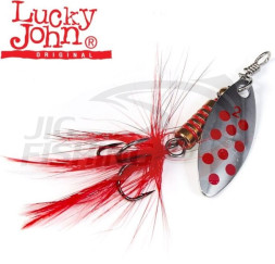 Блесна вращающаяся Lucky John Spin-X Long 3 6gr #SR