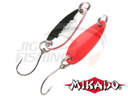 Колеблющаяся блесна Mikado Mini 1.5gr #Red/Silver