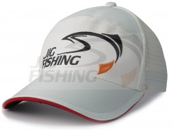 Кепка Jig-fishing с сеткой White XL