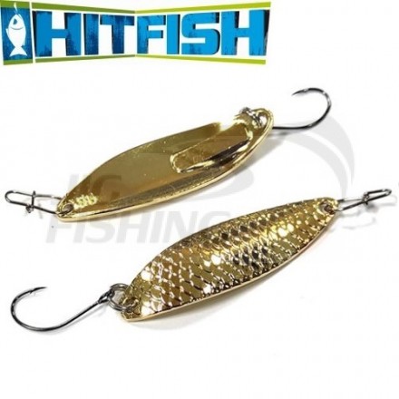 Колеблющаяся блесна HitFish Lite Series Claw 5gr #Gold