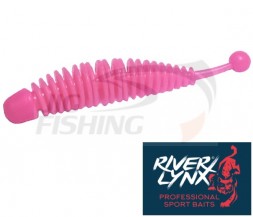 Мягкие приманки River Lynx Bomber 60mm #102 Pink