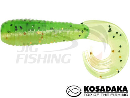 Мягкие приманки Kosadaka Triple Tail 90mm #FTS