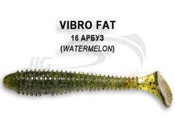 Мягкие приманки Crazy Fish Vibro Fat 2.8&quot; 16 Watermelon