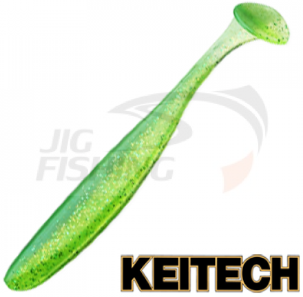 Мягкие приманки Keitech Easy Shiner 6.5&quot; #424 Lime Chart