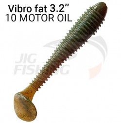 Мягкие приманки Crazy Fish Vibro Fat 3.2&quot; 10 Motor Oil