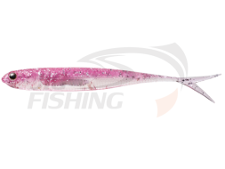 Мягкие приманки Fish Arrow Flash J Split SW 4&quot; #101 Pink Silver