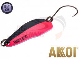 Блесна колеблющаяся Akkoi Reflex Cyclone 32mm 2.6gr  #R08