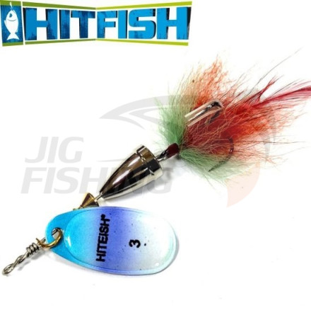 Вращающаяся блесна HitFish Palia Fox #2 6gr 45mm 99