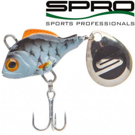 Тейлспиннер Spro ASP Jigging Spinner UV 28gr #Roach