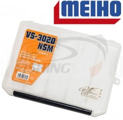 Коробка рыболовная Meiho/Versus VS-3020NSM Clear 255x190x28mm