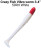 Мягкие приманки Crazy Fish Vibro Worm Floating 3.4&quot; #59 RH White Red Head