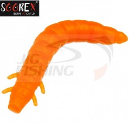 Мягкие приманки Soorex Pro Bait King Worm 55mm #106 Orange