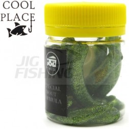 Мягкие приманки Cool Place червь Flat Worm 3.2&quot; #Green FLK