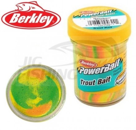Паста форелевая Berkley Natural Scent Trout Bait 50gr Rainbow Pellets