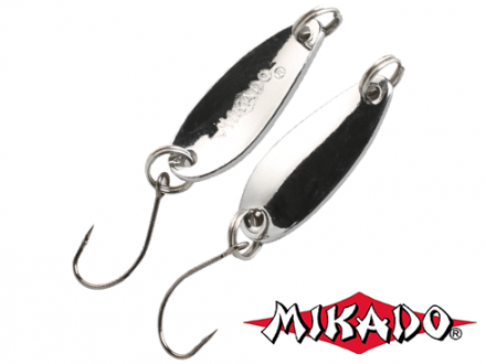 Колеблющаяся блесна Mikado Mini 1.5gr #Silver/Silver