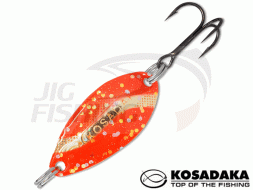 Блесна колебалка Kosadaka Buggy 40mm 7gr #RG