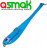 Плоские приманки Asmak Flat Bait Shad Blue 100mm